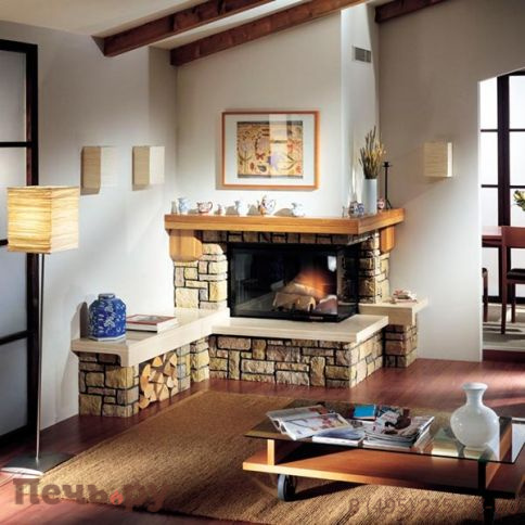 Каминная топка EdilKamin Titano Plus N dx, sx фото 2