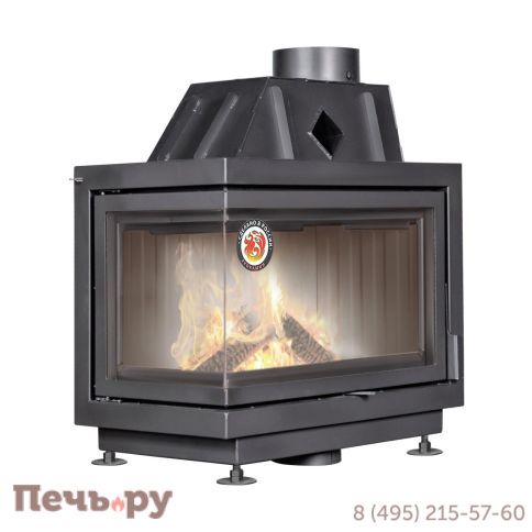 Каминная топка ЭкоКамин Альфа 700 2 стекла фото 2