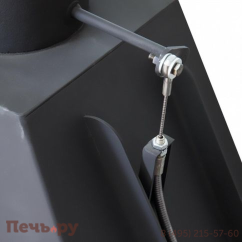 Каминная топка ЭкоКамин Альфа 700 2 стекла с черным шамотом фото 8