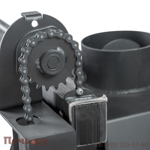 Каминная топка ЭкоКамин Альфа 700КВ (150 мм) с контргрузом черный шамот фото 14