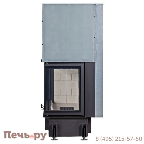 Каминная топка ЭкоКамин Дельта 1000 два стекла принтинг фото 6