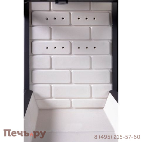 Каминная топка ЭкоКамин Дельта 900 три стекла принтинг фото 8