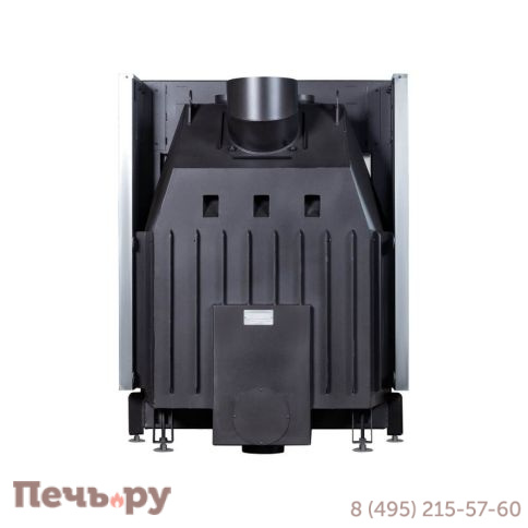 Каминная топка ЭкоКамин Вега 1000 МB черный шамот принтинг фото 6