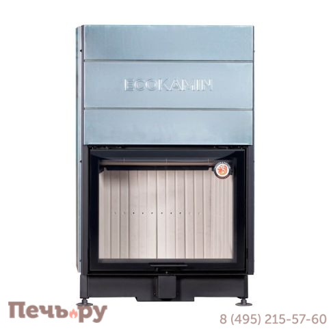 Каминная топка ЭкоКамин Вега 1000МP принтинг с подовым горением фото 6