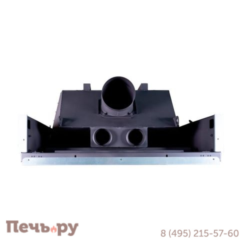 Каминная топка ЭкоКамин Вега 1200 B принтинг черный шамот фото 7