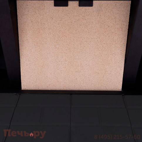 Каминная топка ЭкоКамин Вега 1200 B принтинг черный шамот фото 9