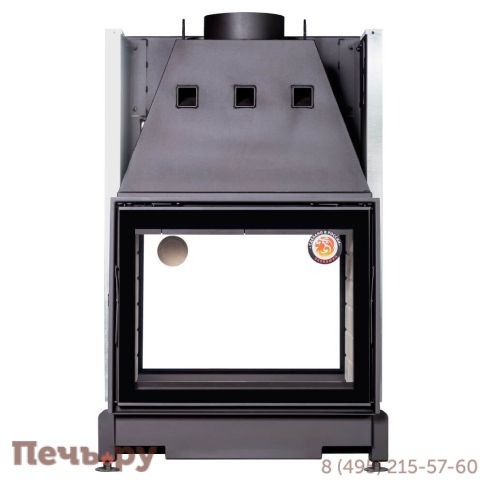 Каминная топка ЭкоКамин Вега 800T туннельная фото 5