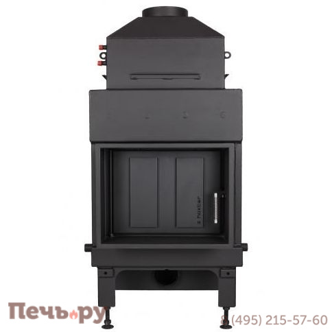 Каминная топка Hoxter Haka 63/51Wa С загрузкой из другого помещения, двойное остекление фото 6