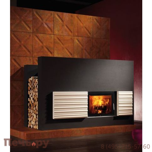 Каминная топка Hoxter Haka 63/51WI двойное остекление фото 5