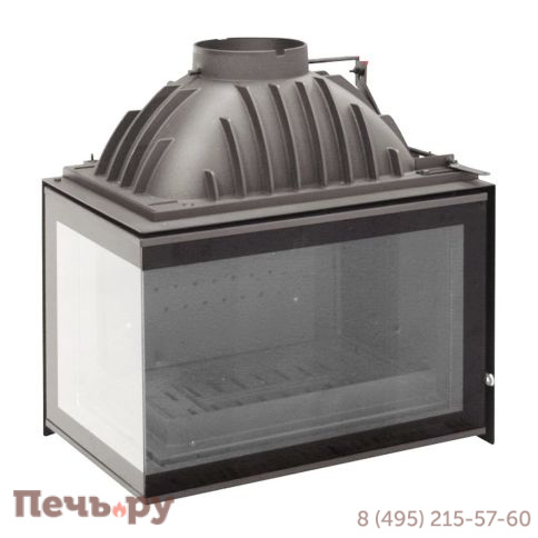 Каминная топка Invicta 700 Grand Angel принтинг стекло слева фото