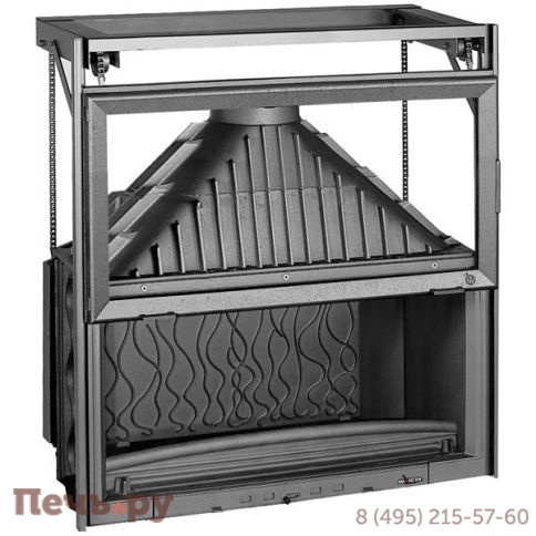 Каминная топка Invicta Grand Vision 1100 lifting door (Гранд Визьон 1100 контргруз) фото