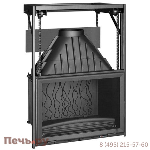 Каминная топка Invicta Grand Vision 700 lifting door (Гранд Визьон 700 контргруз) фото