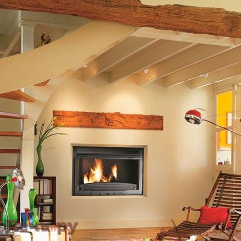 Каминная топка Invicta Grand Vision 900 lifting door (Гранд Визьон 900 контргруз) фото 2