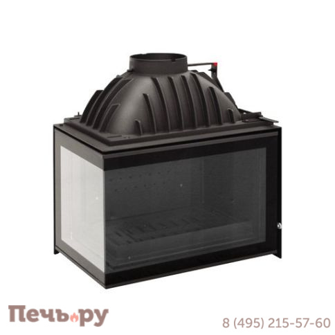 Каминная топка Invicta Grand Vision ANGLE VITRE DROITE VOLET (Ангел принтинг стекло слева) фото