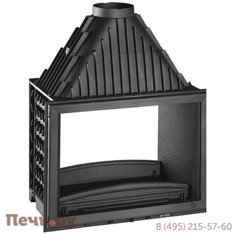 Каминная топка Invicta Grand Vision Double Face 800 (Гранд Визьон Дабл Фейс 800) фото