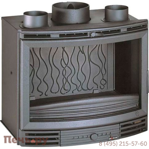 Каминная топка Invicta Panoramic Turbo 700 (Панорама 700 Турбо) фото