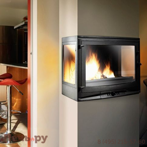 Каминная топка Invicta Selenic 700 Front 3 Window (Селеник 700 фронт 3 стекла) фото 2