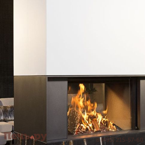 Каминная топка Kal-Fire W80/52T (Heat Pure 80 сквозная) фото