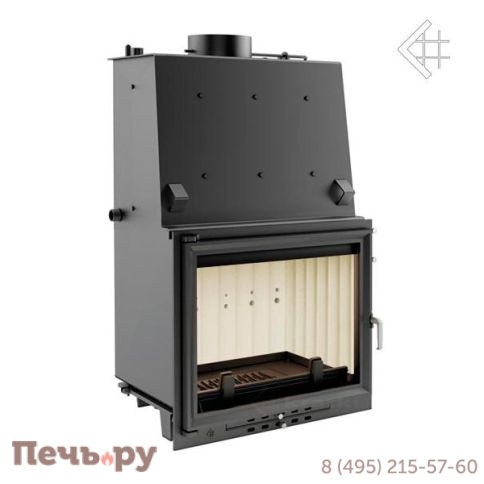 Каминная топка Kratki Amelia/EKO/AQUA/18/W (змеевик) фото