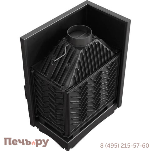 Каминная топка Kratki Amelia/L/BS/Deco фото 4