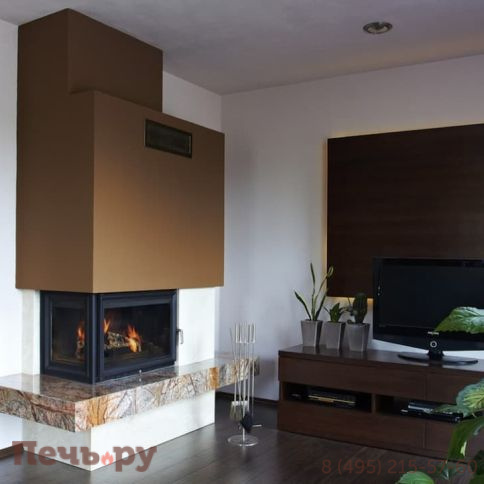 Каминная топка Kratki Amelia/L (стекло слева) фото 3