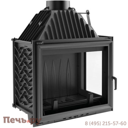 Каминная топка Kratki Amelia/P (стекло справа) фото