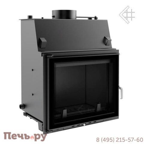 Каминная топка Kratki Amelia/PW/24/GLASS (двойное стекло) фото
