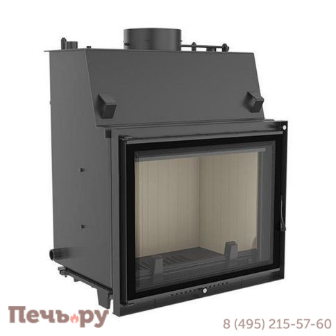 Каминная топка Kratki Amelia/PW/30/W/Deco, змеевик фото 3