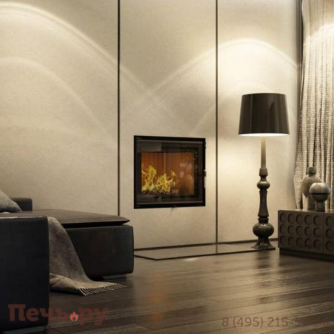 Каминная топка Kratki Aquario/A/14/PW/W с водяным контуром фото 2