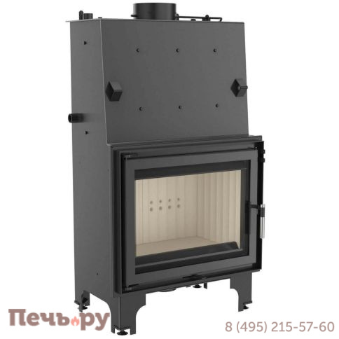 Каминная топка Kratki Aquario/A/18/PW/W с водяным контуром фото 3