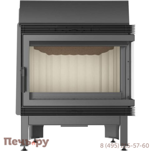 Каминная топка Kratki Blanka 670/570/P/BS (угловое стекло справа) фото 2
