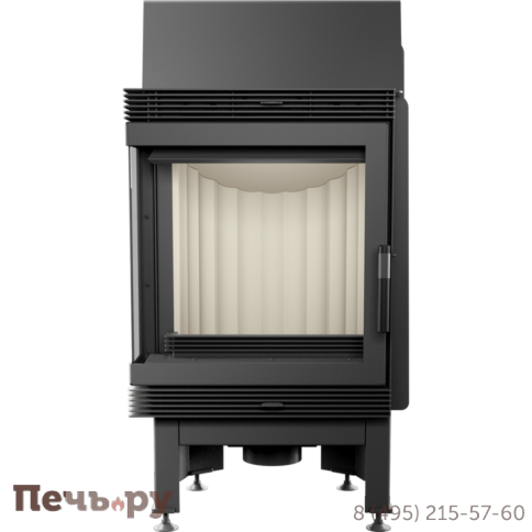 Каминная топка Kratki Blanka/L/BS (угловое стекло слева) фото 2