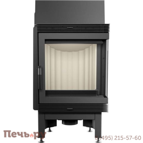 Каминная топка Kratki Blanka/P/BS (угловое стекло справа) фото 2