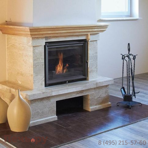 Каминная топка Kratki Eryk/R (панорама) фото 3