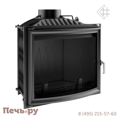 Каминная топка Kratki Felix/R (панорама) фото