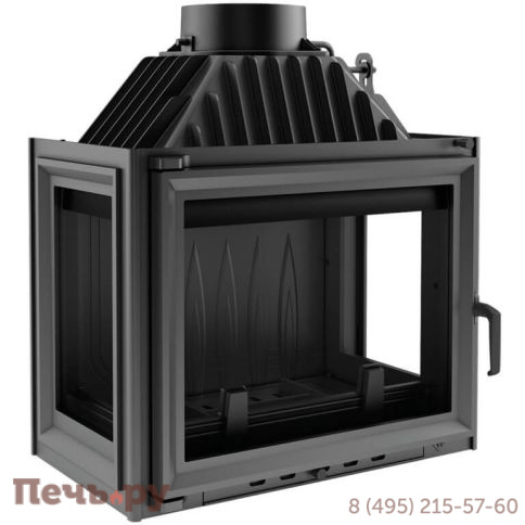 Каминная топка Kratki Maja/LP (стекло слева-справа) фото 2