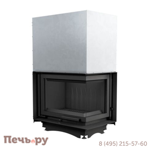 Каминная топка Kratki Maja/P/BS/G (угловое стекло справа,гильотина) фото 4