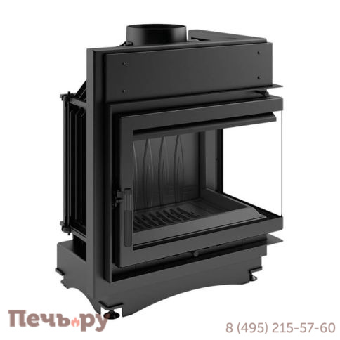 Каминная топка Kratki Maja/P/BS (угловое стекло справа) фото 2