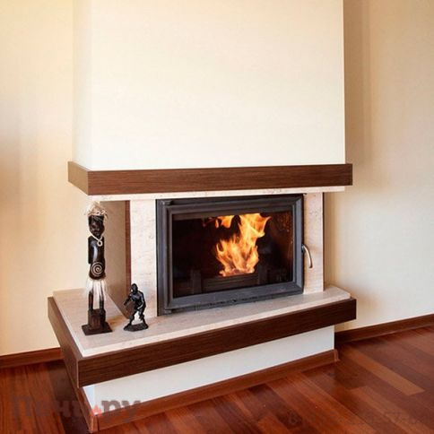 Каминная топка Kratki Oliwia/GLASS (двойное стекло) фото 2