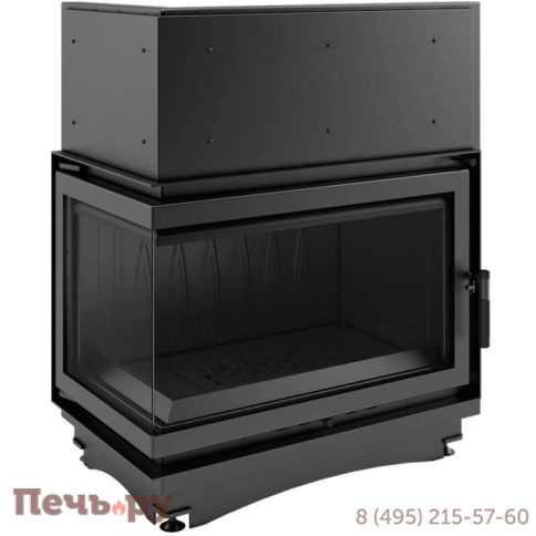 Каминная топка Kratki Oliwia/L/BS (угловое стекло слева) фото 3