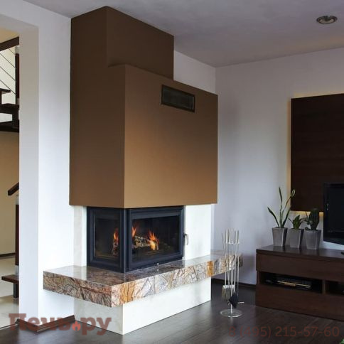 Каминная топка Kratki Oliwia/L (стекло слева) фото 2