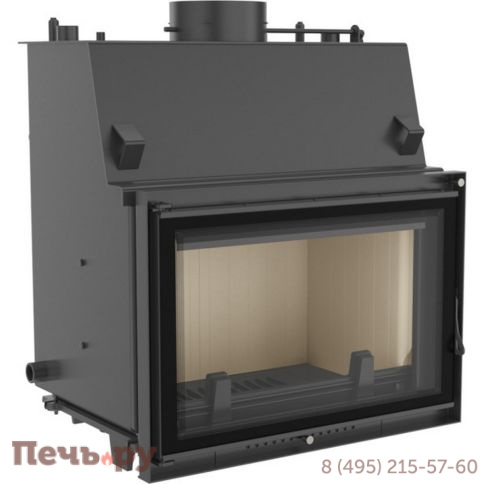 Каминная топка Kratki Oliwia/PW/17/W/Deco, змеевик фото 3