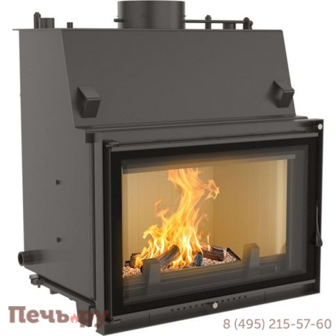 Каминная топка Kratki Oliwia/PW/22/W/Deco, змеевик фото