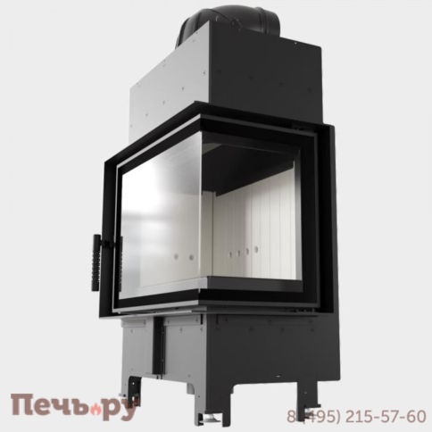 Каминная топка Kratki Pro Floki L/P/BS с доводчиком фото 5