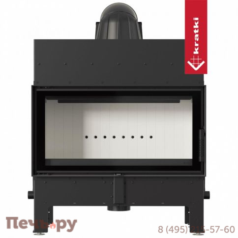 Каминная топка Kratki Pro Floki/L с доводчиком фото 6