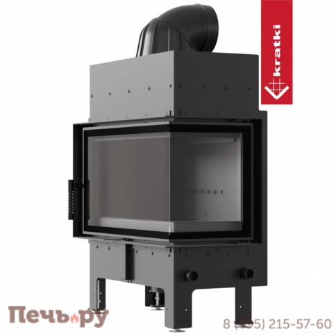 Каминная топка Kratki Pro Floki/M/P с доводчиком фото 7