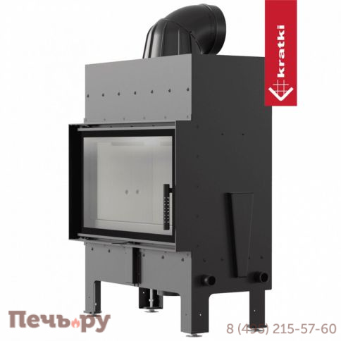 Каминная топка Kratki Pro Floki/M с доводчиком фото 5