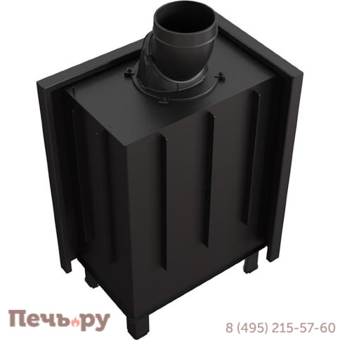 Каминная топка Kratki Pro Lucy/12/L/BS, стекло слева фото 5