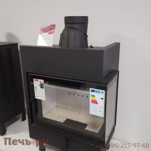 Каминная топка Kratki Pro Lucy/12/L/BS, стекло слева фото 6