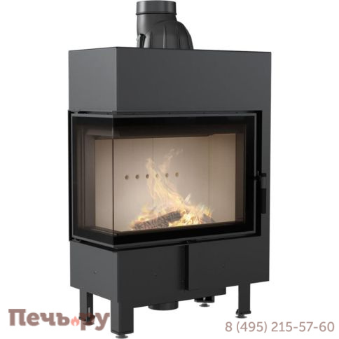 Каминная топка Kratki Pro Lucy/12/slim/L/BS стекло слева фото